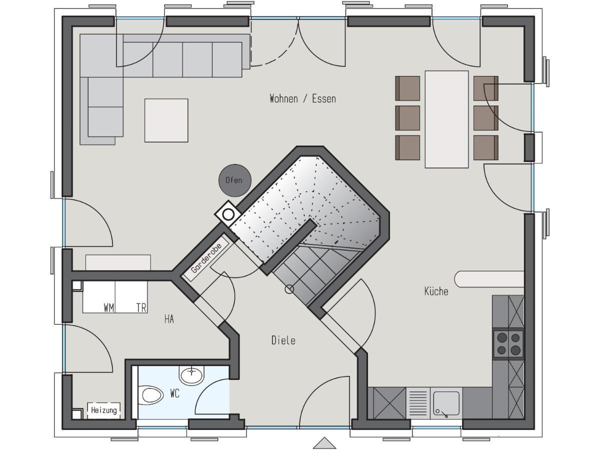 Ferienhaus Schilfrohrsaenger 6 Fuhlendorf Kültér fotó